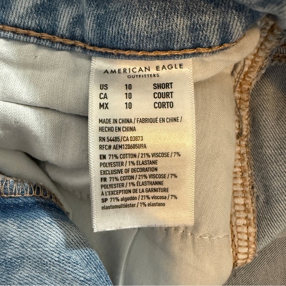 American Eagle Hi-Rise Jegging Jeans Women’s 10 Short - Picture 6 of 8